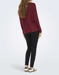 ONLY ONLAMALIO LIFE LS V-NECK KNT