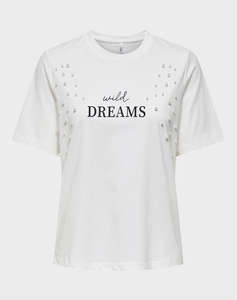 ONLY ONLJOLLY LIFE S/S BOXY PRINT TOP JRS