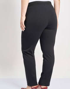 PARABITA Pantaloni elastici tip cigarette, cu cusatura