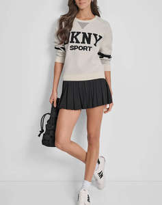 DKNY DP5R0749 LOGO PULOVER CU MANECA LUNGA DKNY