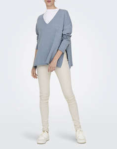 ONLY ONLAMALIO LIFE LS V-NECK KNT