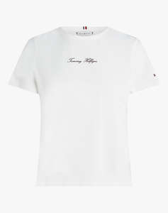 TOMMY HILFIGER CLASSIC SCRIPT REG SS TEE
