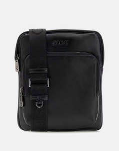 GUESS BOSTON CROSSBODY FLAT GEANTA DE BARBATI (Dimensiuni: 19 x 23 x 2cm.)