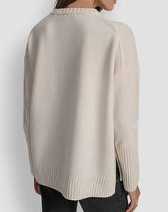 DKNY DJ4R0362 LOGO PULOVER CU MANECA LUNGA DKNY