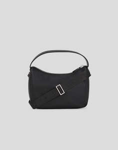 KARL LAGERFELD JEANS KLJ BOX LOGO SOFT MINI HOBO (Dimensiuni: 24 x 16 x 8.5cm)