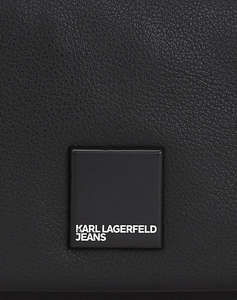 KARL LAGERFELD JEANS KLJ BOX LOGO SOFT MINI HOBO (Dimensiuni: 24 x 16 x 8.5cm)
