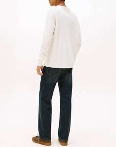 TOMMY JEANS TJM SLIM WAFFLE SCRIPT HENLEY