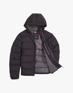 TOMMY HILFIGER MID WEIGHT HOODED JACKET