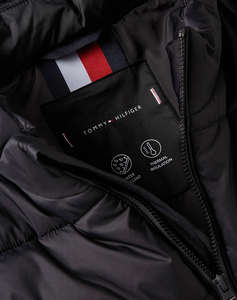 TOMMY HILFIGER MID WEIGHT STAND COLLAR JKT