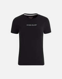 GUESS JEANS GJ SS CN SLIM LOGO PRINT TEE BLUZA DE DAMA