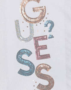 GUESS VISCOSE LS T-SHIRT BLUZA DE COPII GIRL