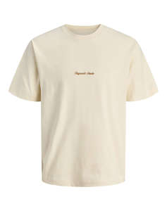 JACK&JONES JORNORREBRO EMB TEE SS CREW NECK NOOS