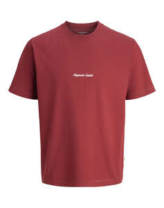 JACK&JONES JORNORREBRO EMB TEE SS CREW NECK NOOS