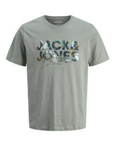 JACK&JONES JJGEPLAS TEE SS CREW NECK LN