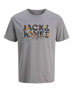 JACK&JONES JJGEPLAS TEE SS CREW NECK LN