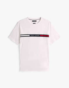 TOMMY HILFIGER HILFIGER CHEST INSERT TEE
