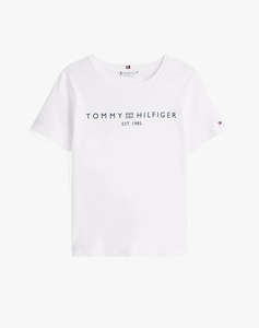 TOMMY HILFIGER REG CORP LOGO C-NK SS