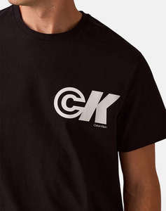 CALVIN KLEIN SS 20S CK SPORT LOGO GRAPHIC TEE