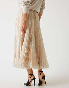 GUESS CHARLOTTE PLEATED SKIRT FUSTA DE DAMA
