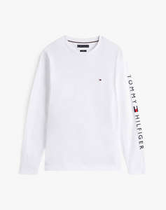 TOMMY HILFIGER TOMMY LOGO LONG SLEEVE TEE