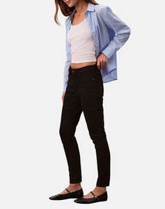 CALVIN KLEIN MID RISE SKINNY CK CLASSIC BLACK