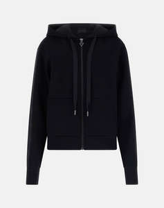GUESS NEW HOODED SCUBA SWEATSHIRT JACKET DE DAMA
