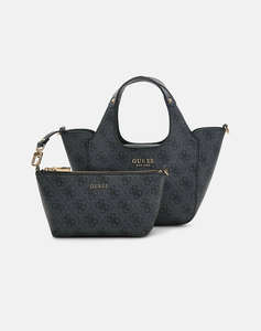 GUESS CALISTA 2 IN 1 MINI TOTE GEANTA DE DAMA (Dimensiuni: 27 x 17 x 8cm.)