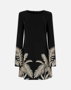 GUESS LS ANGELE PLACED MINI DRESS ROCHIE DE DAMA
