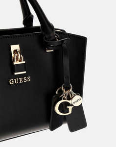 GUESS QUEENSLAND MINI SATCHEL GEANTA DE DAMA (Dimensiuni: 22 x 14 x 8cm.)