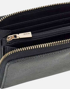 GUESS LAUREL II SLG LARGE ZIP AROUND PORTOFEL DE DAMA (Dimensiuni: 21 x 10 x 2cm.)