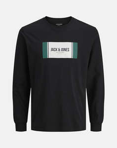 JACK&JONES JJHAYATO TEE LS CREW NECK BTS