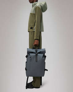 RAINS Rolltop Rucksack Large W3 (Dimensiuni: 63 x 14 x 32cm.)