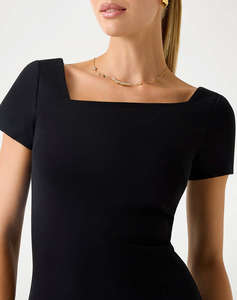 GUESS SS MAELICE FIT AND FLARE DRESS ROCHIE DE DAMA