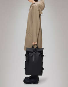 RAINS Rolltop Rucksack Large W3 (Dimensiuni: 63 x 14 x 32cm.)