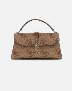 GUESS QUEENSLAND TOP HANDLE FLAP GEANTA DE DAMA (Dimensiuni: 25 x 10 x 6cm.)