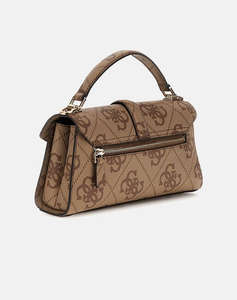 GUESS QUEENSLAND TOP HANDLE FLAP GEANTA DE DAMA (Dimensiuni: 25 x 10 x 6cm.)