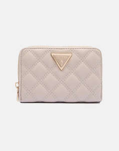GUESS GIULLY II SLG MED ZIP AROUND PORTOFEL DE DAMA (Dimensiuni: 14 x 9 x 3cm.)