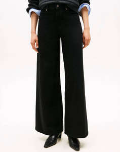 TOMMY HILFIGER DNM BLACK 70s WIDE LEG HW