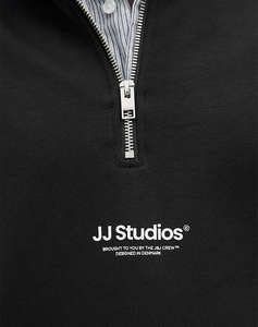 JACK&JONES JJESOHO SWEAT QUARTER ZIP HN NOOS
