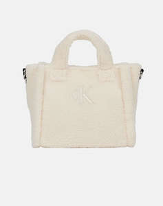 CALVIN KLEIN TEDDY TOTE BAG (Dimensiuni: 23 x 21 x 10cm.)