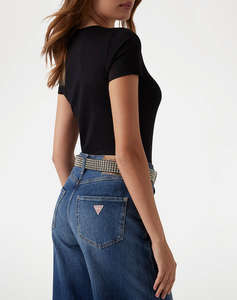 GUESS CN SS GUESS LOGO TEE BLUZA DE DAMA