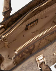 GUESS QUEENSLAND MINI SATCHEL GEANTA DE DAMA (Dimensiuni: 22 x 14 x 8cm.)