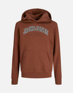 JACK&JONES JJECALEB VARSITY SWEAT HOOD NOOS JNR