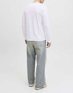 JACK&JONES JJHAYATO TEE LS CREW NECK BTS
