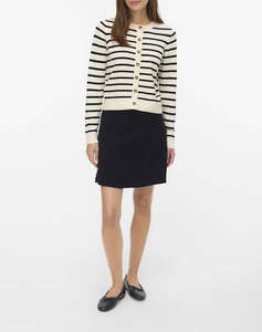 VERO MODA VMSABA PLAIN LS O-NECK CARDIGAN NOOS