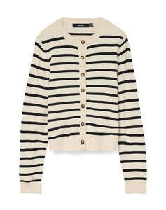VERO MODA VMSABA PLAIN LS O-NECK CARDIGAN NOOS