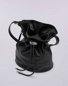 TRUSSARDI BAG -AMULETO SECCHIELLO ORIZZONTALE MEDIUM IN NAPPA (Dimensiuni: 32 x 23 x 17cm.)