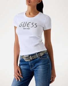 GUESS CN SS GUESS LOGO TEE BLUZA DE DAMA