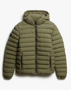 SUPERDRY D1 SDSW HOODED FUJI PADDED JACKET GEACA DE BARBATI