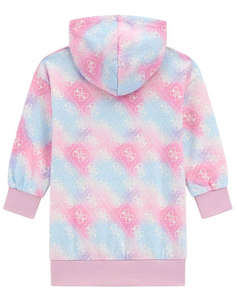 GUESS HOODED LS ACTIVE DRESS ROCHIE COPII GIRL